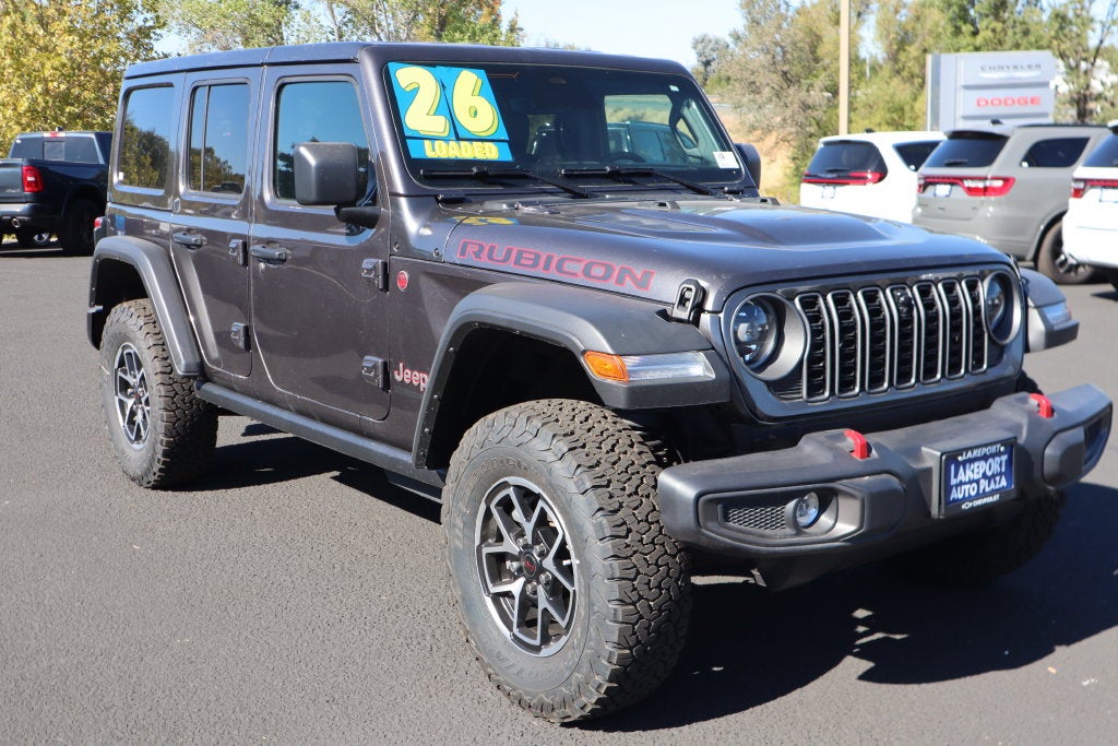 2026 Jeep Wrangler WRANGLER 4-DOOR RUBICON